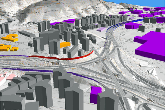 SoundPLAN - Modelización compleja con enlaces y viaductos