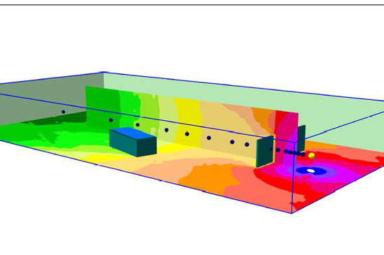 SoundPLAN - Mapa de ruido interior