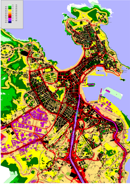 SoundPLAN - Mapa de ruido gran ciudad